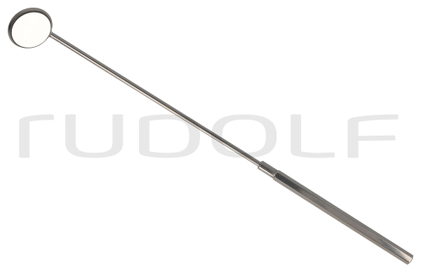 RU 8660-18 / Laryng. Mirror, W/Handle, Fig. 4, 18mm
