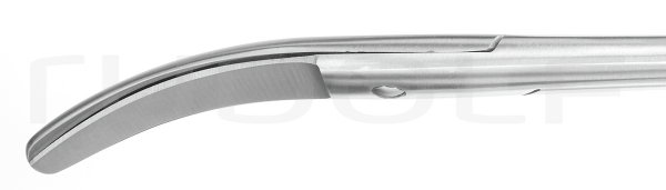 RU 1455-24 / Scissors Siebold, Bl/Bl, S-CVD. 24 cm, 9,5"