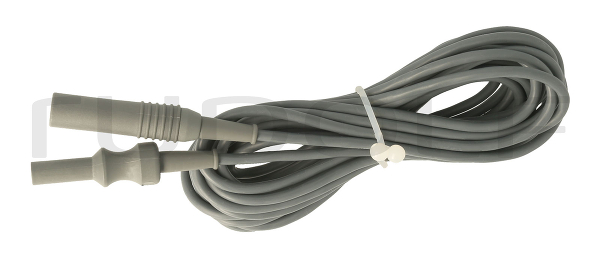 HF310-125 / Kabel F. Bipolare Instr., Flachstecker, 5 Meter