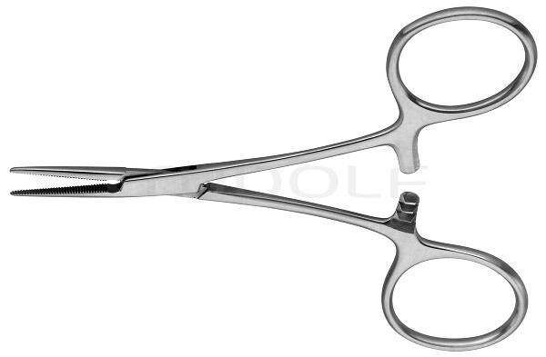 RU 3120-10 / Pinza Emostatica Micro-Mosquito, Retta 10,0 cm
