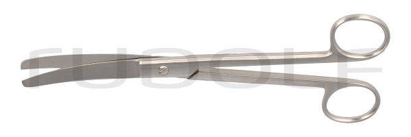 RU 1011-20 / Scissors, Bl/Bl, Cvd., Fig. 1 20 cm, 8"