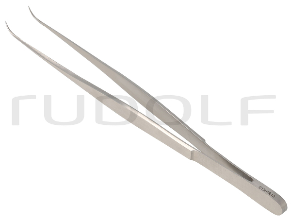 RU 4241-03 / Mikro-Knüpfpinzette Vise, geb. 13,5 cm, 0,3 mm