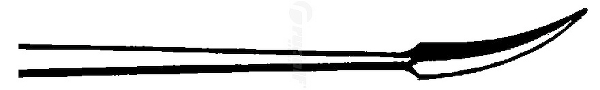 RU 7906-01/04 / Sickle Knife Wullstein, 16 cm - 6 1/4"