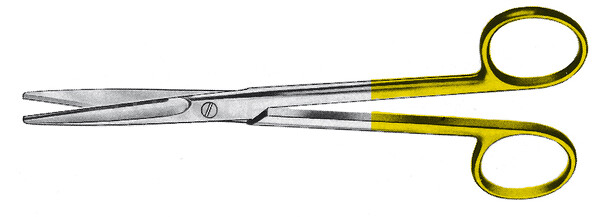 RU 1252-17M / Forbice Mayo, Retta, Tc/Mc 17,0 cm