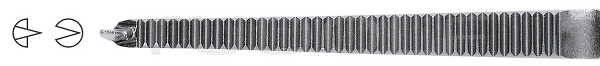 RU 3074-16 / Delic. Hemost. Fcps Crile-Rankin, Str., 1x2T 16 cm - 6 1/4"