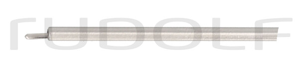 RU 6420-45 / Canule Aspir. Frazier (Fergusson) LUER-B. Long. De Travail 190mm, Ø 2,3mm, 7 Charr.