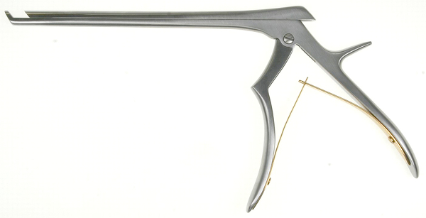 RU 6457-55 / Pince Emporte-Pièce Kerrison, Coupant V. Le Haut 40°, Stand., Pied Plat, 18cm
, 5mm
