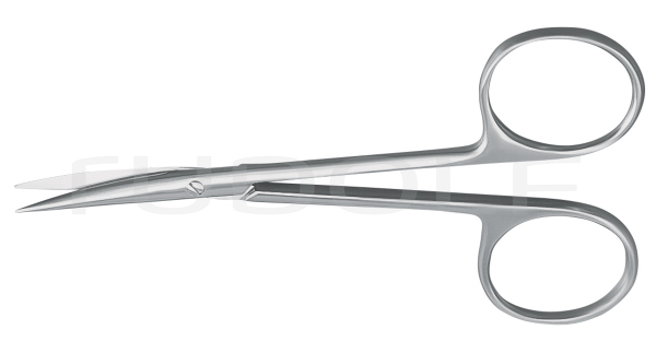 RU 1543-11 / Scissors, Sh/Sh, Cvd. 11,5 cm, 4,5"