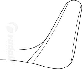 RU 8002-11 / Espéculo Nasal Hartmann-Halle, Fig. 1, 15 cm