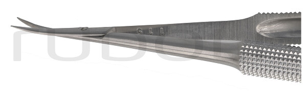 RU 2388-14 / Micro Scissors, Sh/Sh, Cvd. 14cm, 5 1/2"