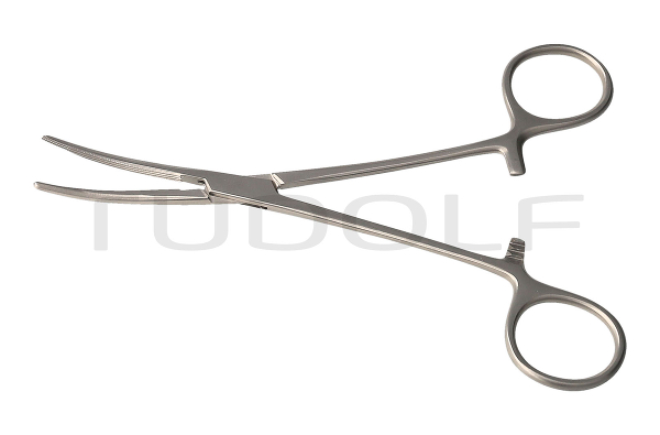 RU 3171-16 / Hemost. Fcps Rochester-Carmalt, Cvd. 16 cm, 6,25"