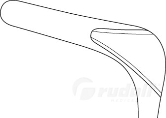 RU 8016-46 / Especulo Nasal Cottle-Walter, Figura 2, 45 mm, 13 cm - 5"