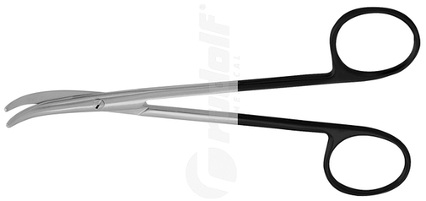 RU 2132-13M / Nasenschere Fomon, Mc,Gebogen, 13,5 cm