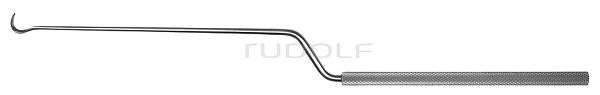 RU 8844-22 / Enukleator, Hardy, Rechts Gebogen Scharf Links, 24,5cm
