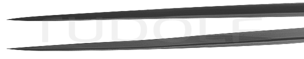 RU 4078-16 / Forceps Jacobson, Flat Handle, Bayonet Needle Point, 16cm
, 6 1/4"