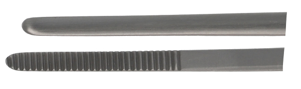 RU 7860-18 / Ear Dressing Forceps Troeltsch (Wilde), Angular, 18 cm - 7", 1.7 mm