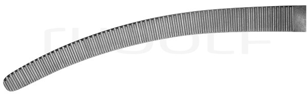 RU 3001-20 / Pince Hémostat. Rochester-Pean, Courbée 20 cm