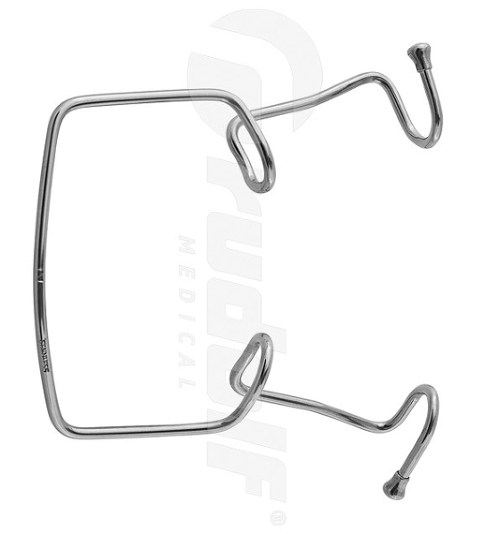 RU 8423-12 / Lip and Cheek Retractor Oringer, Fig. 2 10,5cm
/4", Self-Retaining
