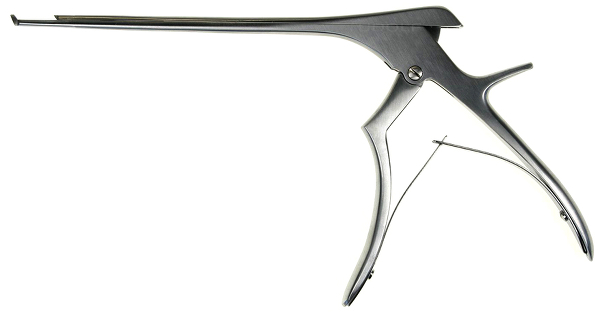 RU 6457-81 / Pince Emporte-Pièce Kerrison, Coupant V. Le Haut 40°, Manche Médian, 18cm
, 1mm
