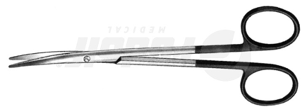 RU 1290-14M / Dissect. Scissors, Metzenbaum-Fino, Mc,Str. 14,5cm
, 5 3/4"