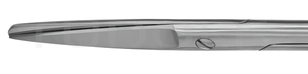 RU 1000-14 / Scissors, Sh/Bl, Str., Lrg. Rings 14,5 cm
