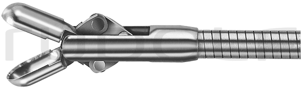 RF205-603 / Pe-Zange, Halbstarr, Oval, Doppelbew. 5 Charr./1,6 mm, NL 600 mm