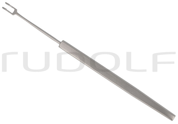 RU 9417-14 / Uncino Axenfeld, Smusso, 2 Denti 14cm