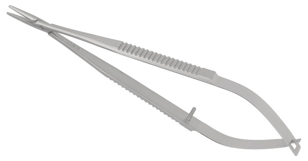 RU 5950-14 / Needle Holder Castroviejo Str., W/O. Ratchet, 1,5mm, 14,5cm, 5 3/4