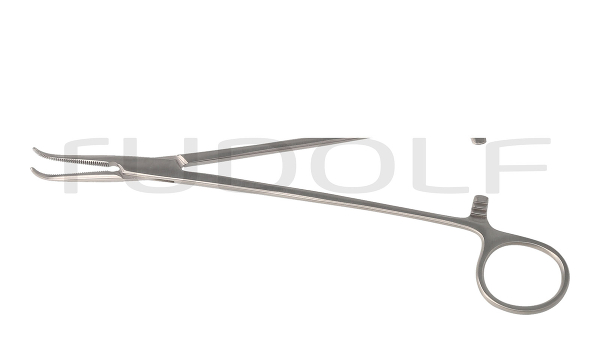RU 3327-18 / Ligature Fcps Mini-Gemini, Cvd. 18 cm, 7"