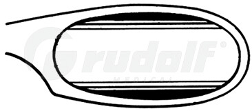 RU 7410-03 / Pinza Per Aborto Winter, Retta, Fig. 3 28cm