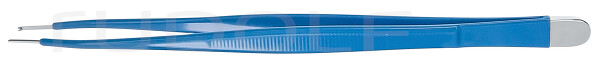 RU 4315-01/21 / Tissue Forceps, Coated, (L) 21 cm - 8 1/4"