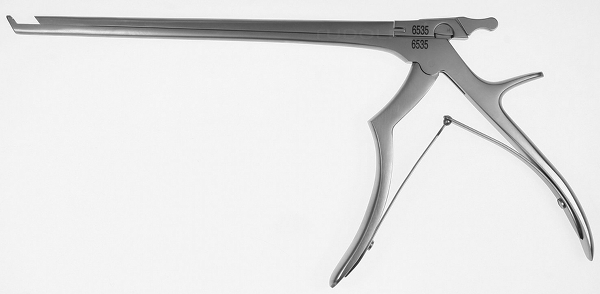 RU 6453-04 / Rongeur Kerrison, Cutting Upwards 40° Standard, 20cm, 8", 4mm