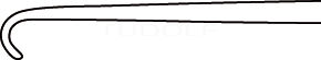 RU 6378-16 / Crochet À Nerfs Cloward, 16 cm