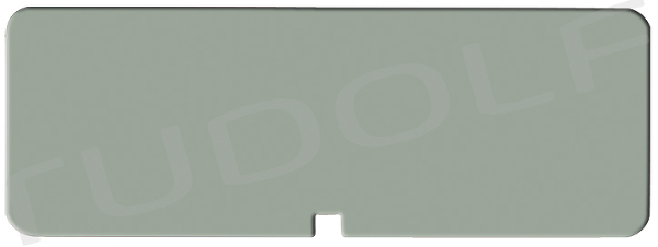 CS950-051 / Kennzeichnungsschild; Silber Ohne Gravur
