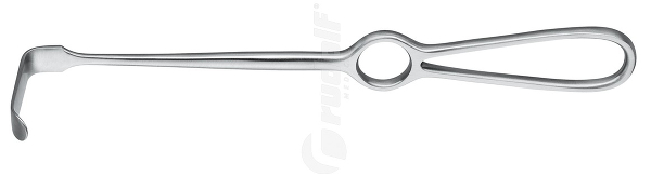 RU 4603-03 / Soft Tissue Retractor Obwegeser, Downw. 22,0 cm
/9", 42x11 mm