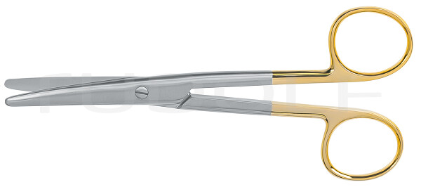 RU 1263-15 / Forbice Mayo-Stille, Curva, TC 14,5 cm