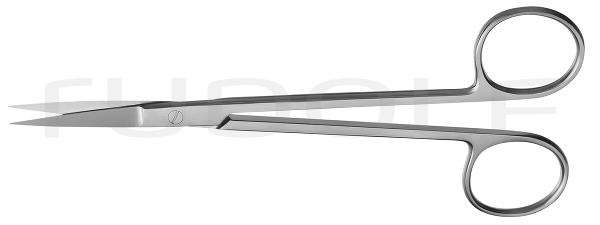 RU 1640-14 / Scissors Sanvenero, Sh/Sh, Str. 14,5 cm, 5,75"