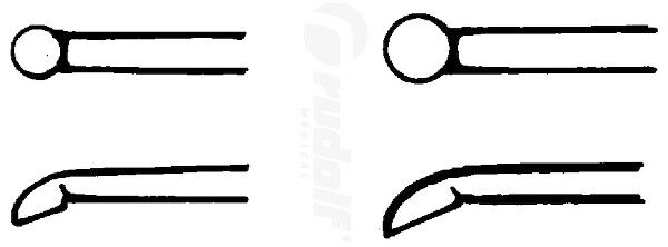 RU 7909-10/15 / Cucchiaio House, 1.5 x 1.8 mm, 14.5 cm - 5 3/4"