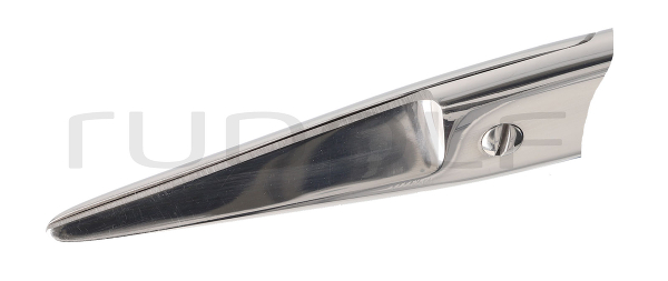 RU 1270-17HP / Scissors Mayo-Noble, Bl/Bl, Str., High Pol. 17 cm, 6,75"