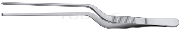 RU 7865-16 / Ear Dressing Forceps Jansen/Grünwald, 1x2 Teeth, 2.2 mm, 16 cm - 6 1/4"