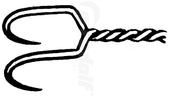 RU 6341-41 / Galea Hook 42,5 cm/17", 12 mm