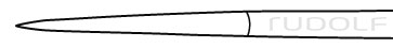 RU 5334-12 / Osteotome Mini-Lexer, Straight, 12 mm, 18 cm - 7"