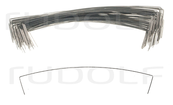 RU 7857-03/00 / Wire Loops, 0,3mm
, 7,5cm
, 100 Pcs.