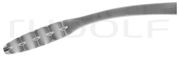 RU 3801-25 / Pince À Pansements Ulrich, Courbée 25 cm