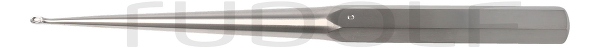 RU 5351-30 / Scharfer Löffel Bruns, Fig. 0, (L) 23 cm, 3,3 x 5,0 mm