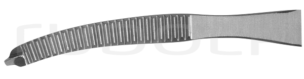 RU 3492-14 / Peritnoeal Fcps Baby-Mikulicz, Cvd. 14 cm, 5,5"