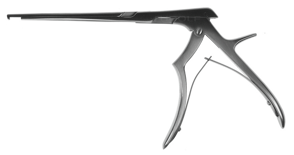 RU 6458-02 / Rongeur Kerrison, Cutting Downwards 90° Standard, 18cm
, 7", 2mm
