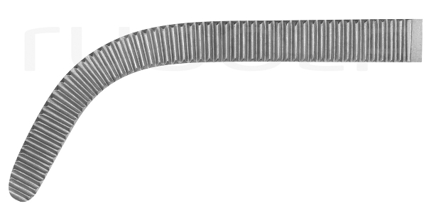 RU 3335-15 / Ligature Fcps Mixter O'shaugnessy, Cvd. 15,5 cm, 6"