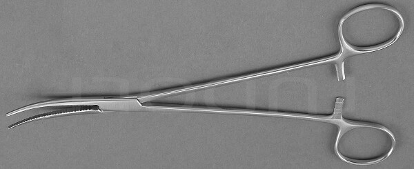 RU 3253-61 / Pinza Emostatica Kelly, Curva 22,0 cm