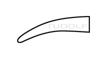RU 5861-15 / Micro-Porte-Aiguille Courbé, Sans Blocage, 15 cm